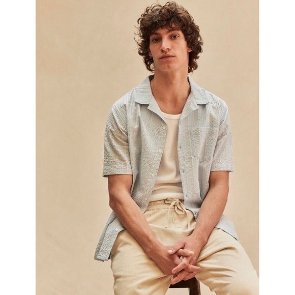 I LOVE UGLY Linen Joggers Bone L